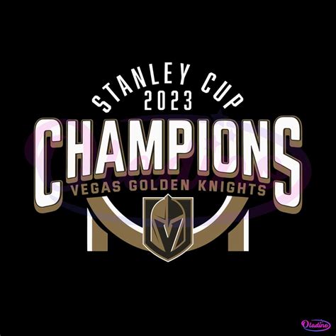 golden knights stanley cup champions  svg cricut file