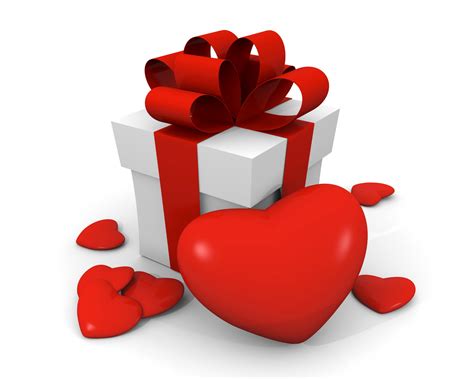 holidays valentine s day ts heart bow 3d graphics photo hd wallpaper