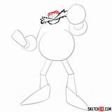 Eggman Robotnik Hedgehog Sketchok sketch template