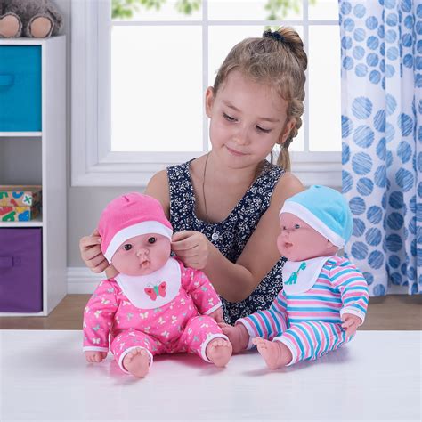 sweet love  twin baby dolls  coordinating outfits kids girl