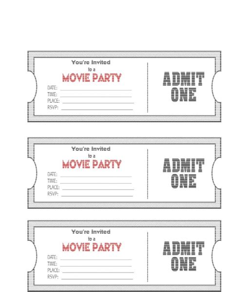 blank raffle ticket template addictionary