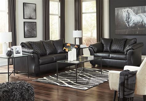 Betrillo Black Living Room Set By Signature Design By