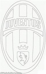 Juventus Coloring Emblem Fc sketch template