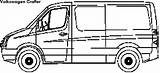 Crafter Volkswagen Ford Transit Vs Compare Coloring Dimensions sketch template