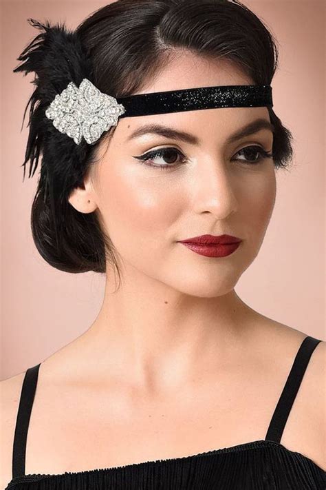 Retro Hairstyles Feathered Hairstyles Headband Hairstyles Flapper