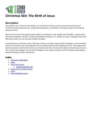 fillable   printable church christmas plays  news update
