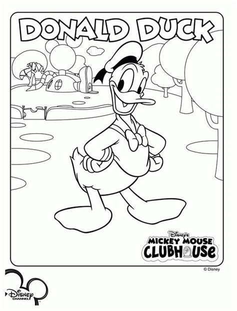 mickey mouse clubhouse coloring pages coloring home