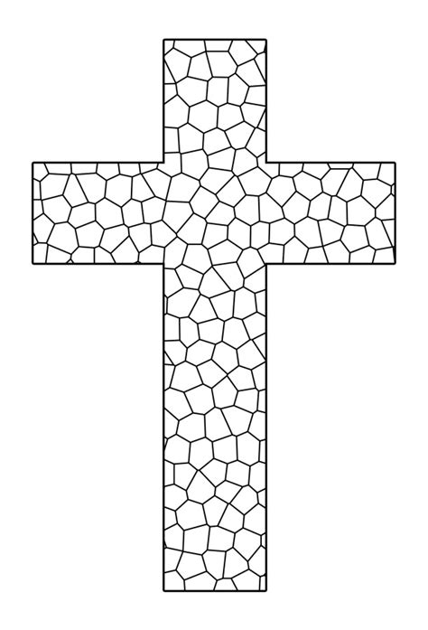printable cross coloring pages feltmagnet