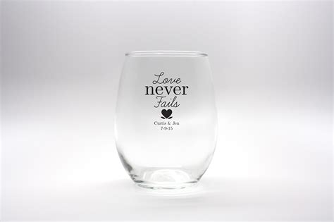 Personalized Stemless Wine Glasses 15 Oz