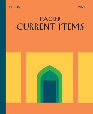 packer current items issue   packer current items issuu