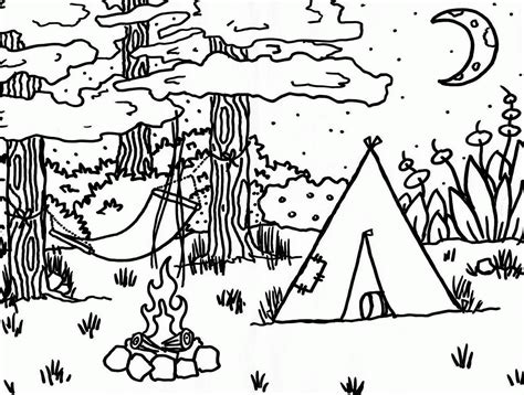 essay astounding camping colouring pages kids inspirations pinten