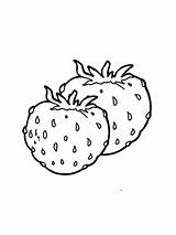 Strawberry Coloring Pages Print sketch template
