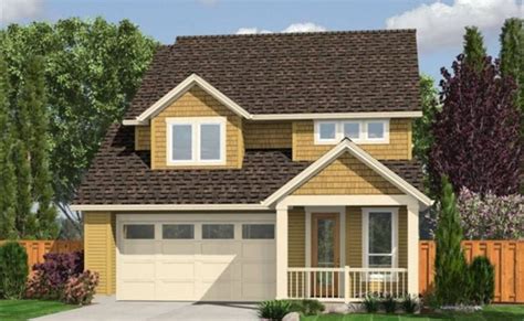 representation descriptions small house plans  attached garage related searches