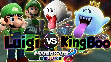 Abm Luigi Vs King Boo Mario Kart 8 Deluxe Race And Battle