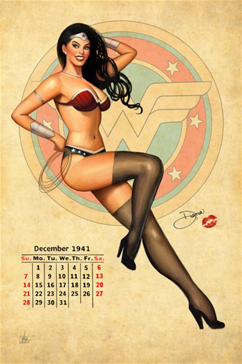 Wonder Woman Pinup By Nszerdy On Deviantart