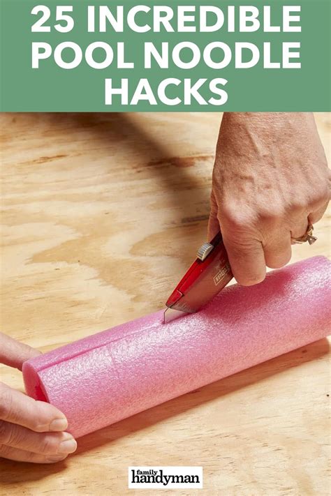 25 Pool Noodle Hacks That Will Improve Your Life Pool Noodles Pool