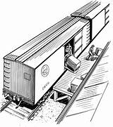 Boxcar Clipart Train Boxcars Drawings Drawing Clip Cliparts Collaboration Getdrawings Library Rifka Letters Clipground sketch template