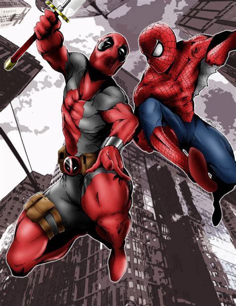 deadpool and spiderman vs spidergwen and gwenpool battles comic vine