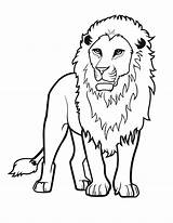 Lion Coloring Kids Pages Printable Clipartbest sketch template