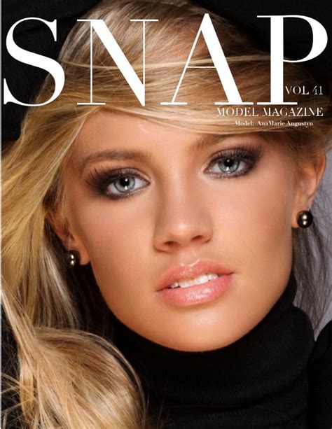 snap model magazine by danielle collins charles west blurb books