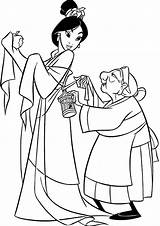 Mulan Coloring Pages Designlooter Beauty sketch template