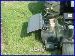 fits  mowers trac vac  turn mower discharge cover blocker usa   turn mower