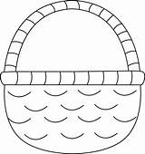 Basket Outline Clipart Easter Clip Empty Baskets Spring Transparent Cliparts Library Webstockreview Graphics Mycutegraphics Eggs Choose Board sketch template