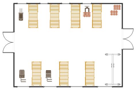 warehouse layout floor plan warehouse  conveyor system floor plan flow chart