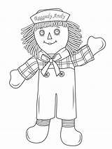 Raggedy Coloring Doll Andy Pages Rag Ann Drawing Printable Patch Dolls Cabbage Print Getdrawings Popular Categories sketch template