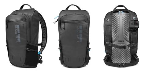 gopros official seeker backpack  integrated mounts padded storage   reg