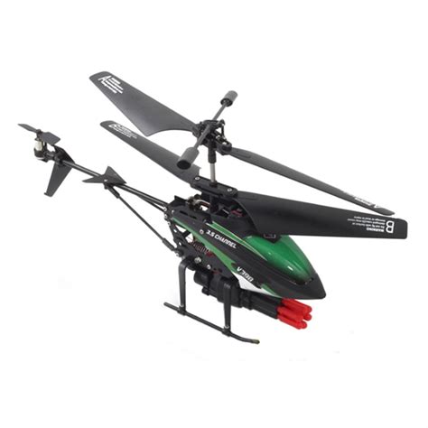 wltoys  ch infrared control rc helicopter launching shooting