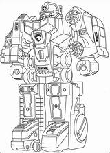 Coloring Transformer Ranger Categories Robot sketch template