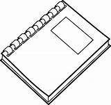 Spiral Binder Sketchbook Notebook Coloring Template Sketch sketch template