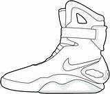 Pages Lebron James Coloring Getcolorings Shoes Color sketch template