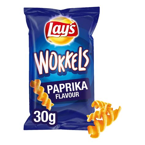 lays wokkels paprika chips  zakjes   gram sligronl