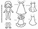 Aankleedpop Poppen Papieren Del4yo Dolls Dairy Kisekae Lichaam Colorier Tekeningen sketch template