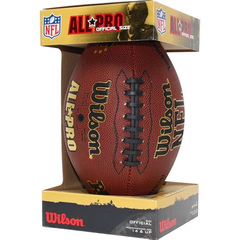 wilson nfl  pro official size football