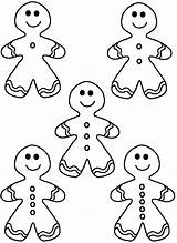 Gingerbread Man Coloring Pages Outline Template Counting Clipart Printable Cliparts Games Game Story Books Library Activities Gif Clip Coloriage Målarböcker sketch template