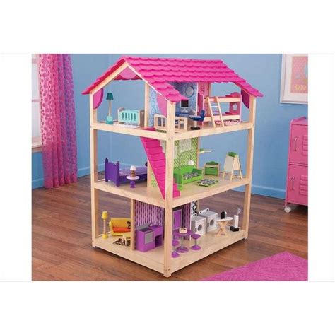 maison de poupees  faces  chic violet kidkraft la redoute barbie doll house doll house
