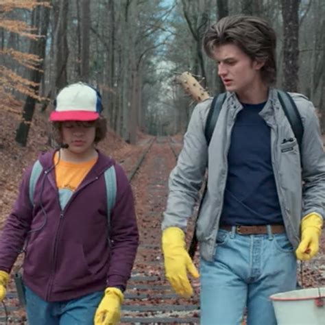 Steve And Dustin In Stranger Things Popsugar Entertainment Photo 14