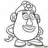 Imprimir Dibujar Peep Potatoes Imágenes Drawdoo Jessie Woody Artikkeli Lápiz Hojas Potatohead Artículo sketch template