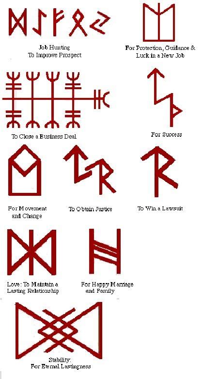 de  baesta runes bind runes icelandic magical staves galdrastafir stavsigil bilderna pa