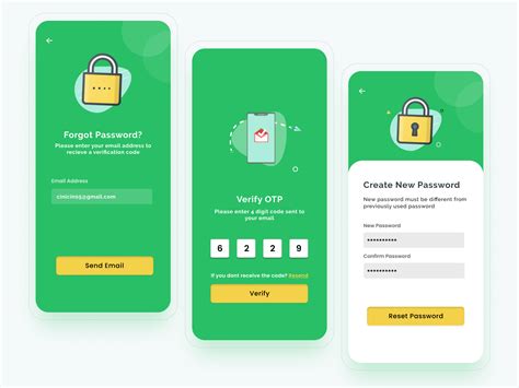 forgot password page uplabs