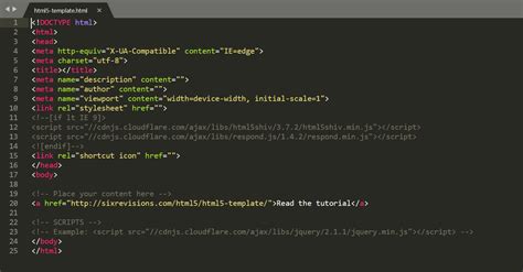 html blank page template