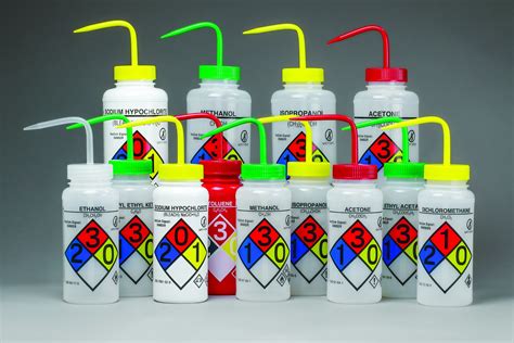 sp bel art ghs labeled    safety vented wash bottles sp bel art