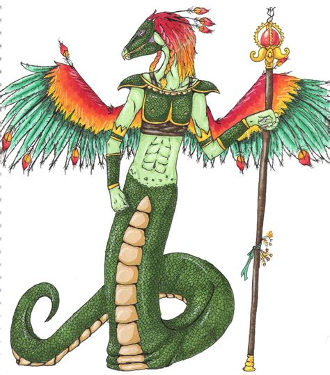quetzalcoatl dragon naga by yukai kasumi on deviantart