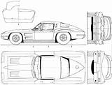 Corvette Chevrolet Blueprints Stingray C2 Blueprint 1964 Cars Car Vector Drawings Derby Coupe Drawingdatabase Pdf Blender Pinewood 1966 3d Templates sketch template