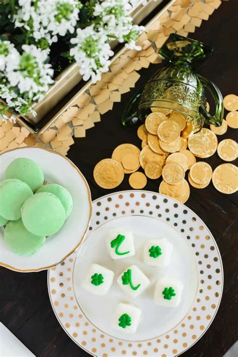 Irish Themed Dinner Party For St Patrick S Day Celebrations At Home