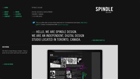 spindle design minimal exhibit
