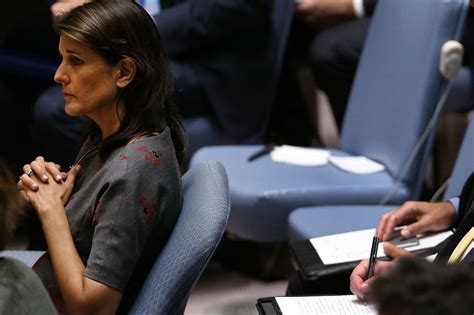 Nikki Haley Aggressive Envoy Who Shook Up United Nations Bbc News